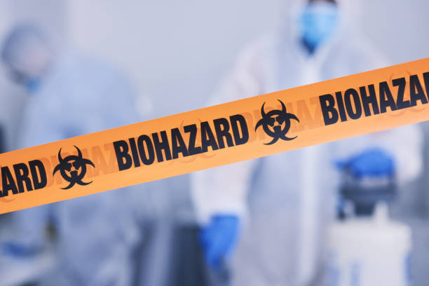 Professional Biohazard technician working in Sea Girt, NJ